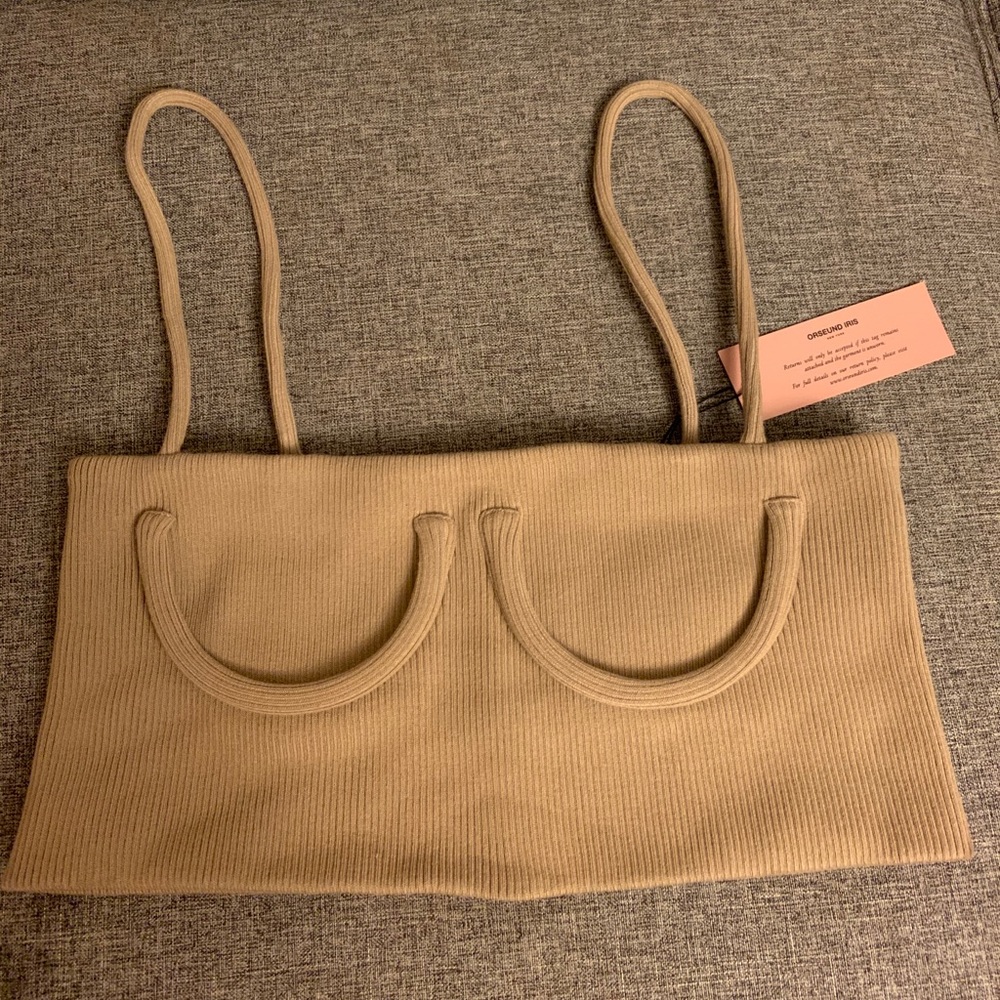 Orseund Iris Tube Tank in camel